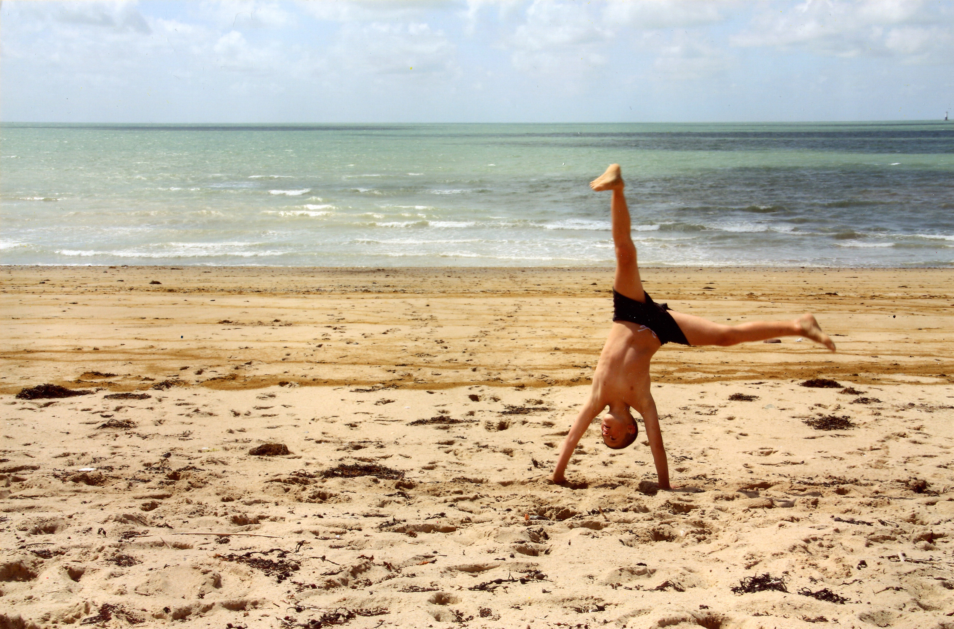 enfant plage