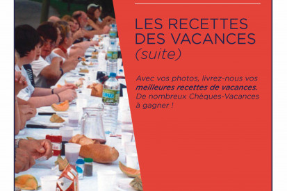 Les recettes des vacances